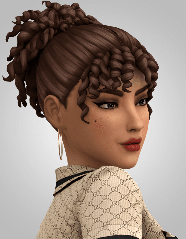 Скриншот мода Прическа Eda Hair